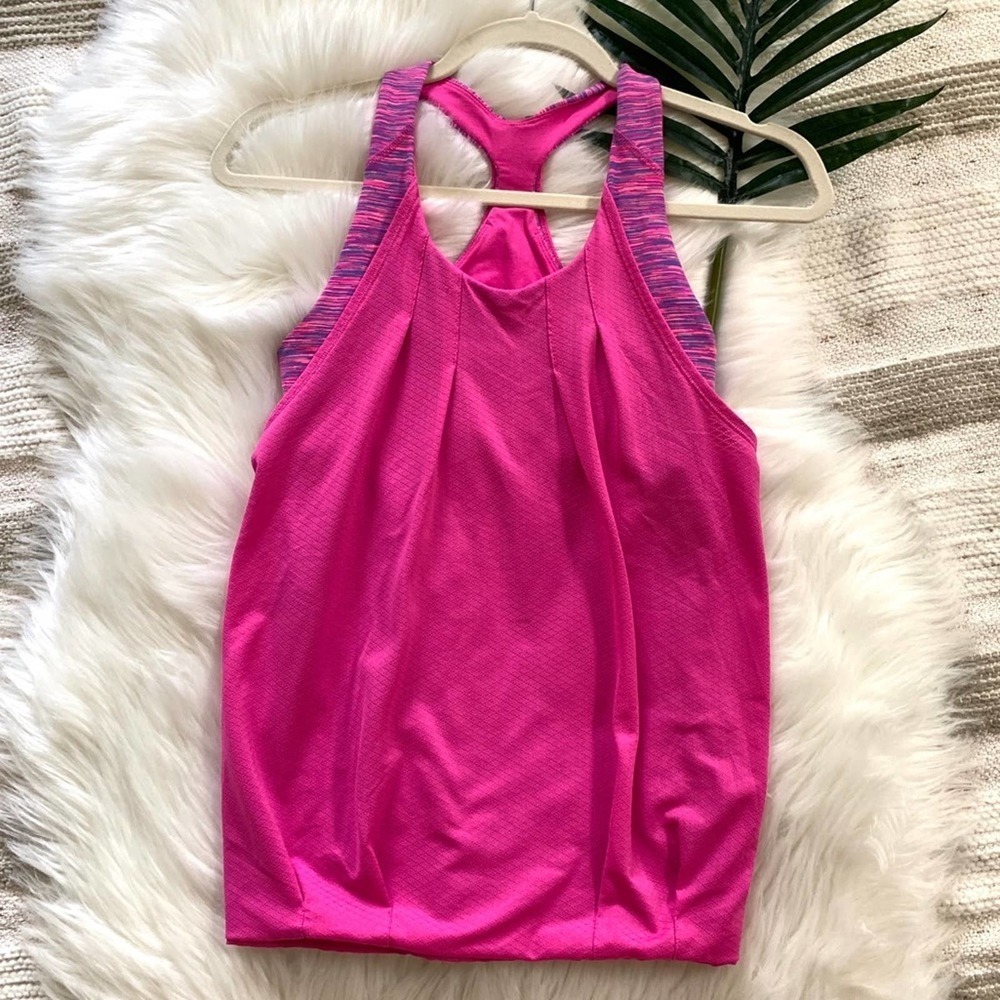 Ivviva Pink tank top. Size 12 girls - Picture 3 of 7